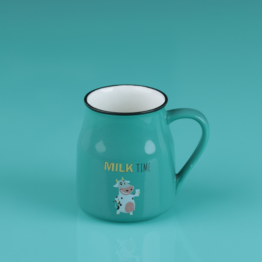 Blue Milk Cup