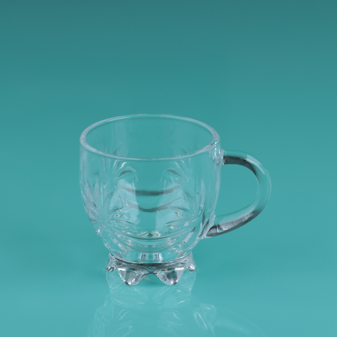Glass Tea Cup(Designed)