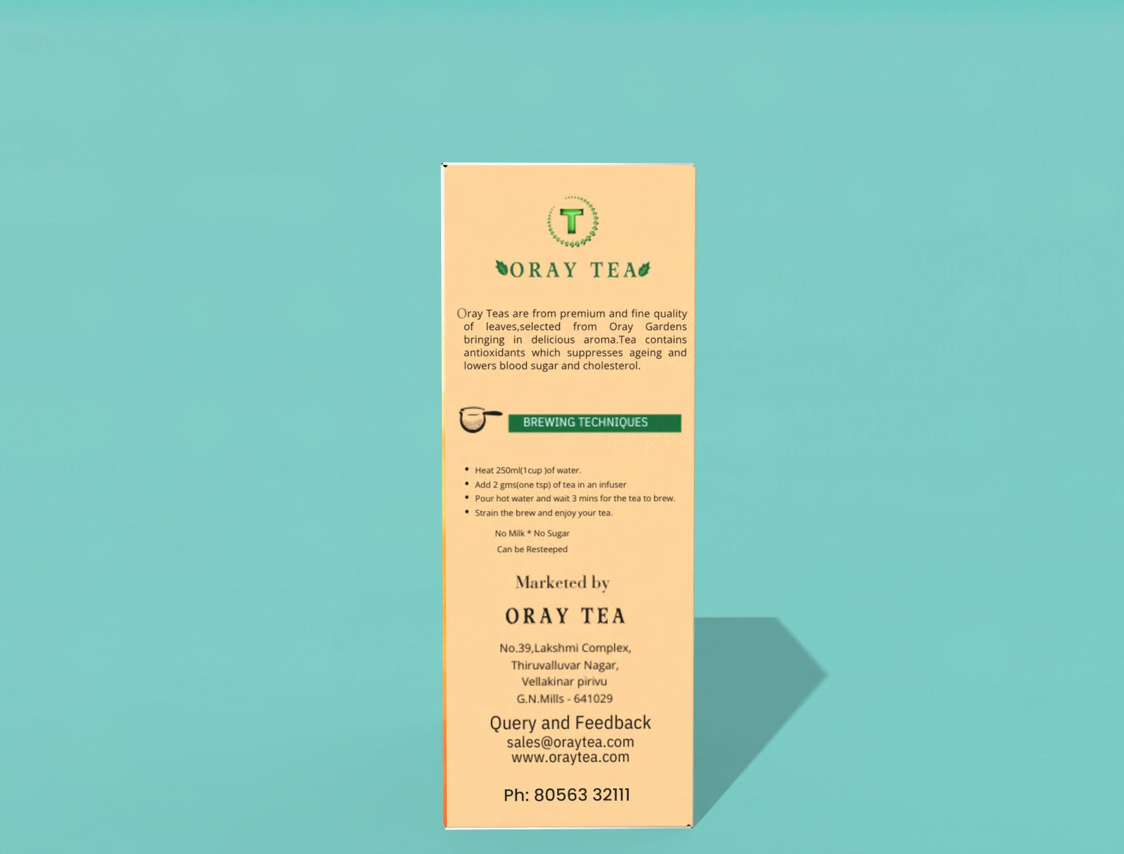 Orange Pepermint Tea