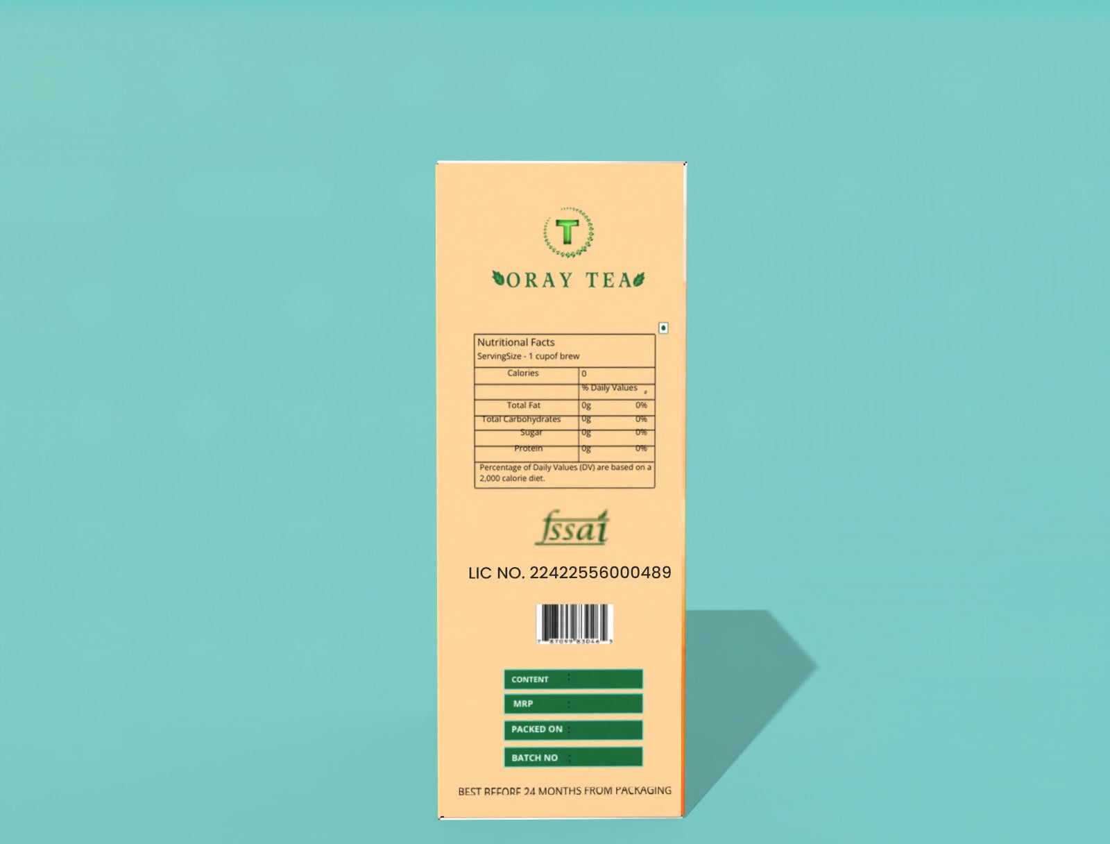 Orange Pepermint Tea