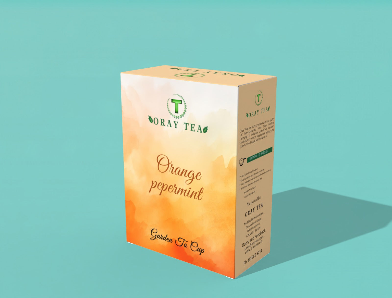 Orange Pepermint Tea
