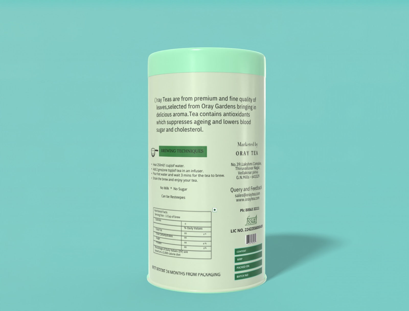 Oray  Ashwagandha Tea